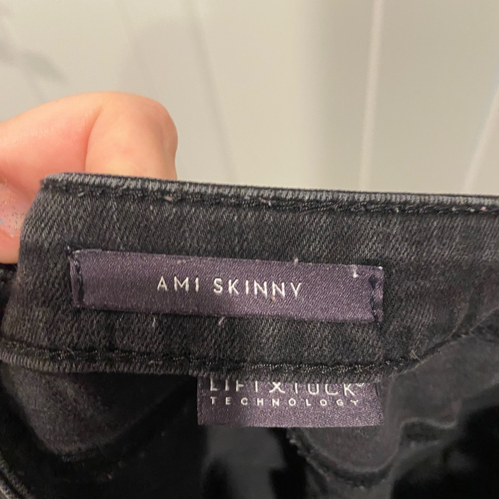 NYDJ Ami Skinny Black Jeans size 6 EUC Lift x Tuck Technology not your daughters - Picture 8 of 14